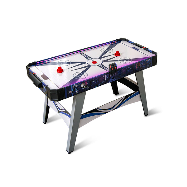Air Powered Hockey Game Table with 2 Pushers and Pucks - Electric Fan