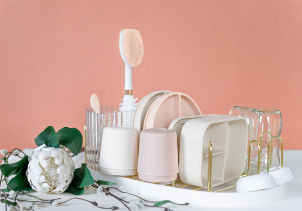 Airess Drying Rack Deluxe at angle 6, showcasing efficient storage solution for baby items.