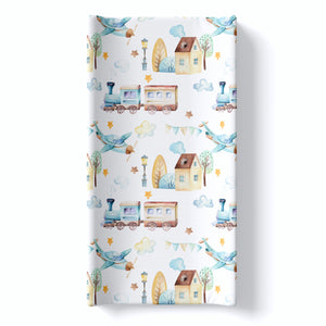 Changing Pad Cover - Airplane & Train