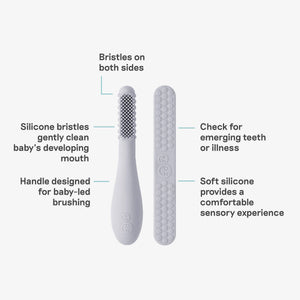 Baby-Led™ Toothbrush + Tongue Depressor