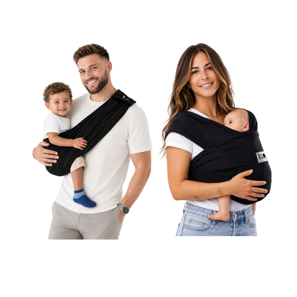 Baby K'tan Original Baby Carrier Black 100% Cotton