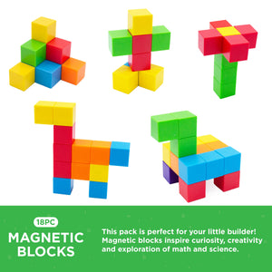 BapronBaby 18pc Magnetic Blocks (ages 3+)