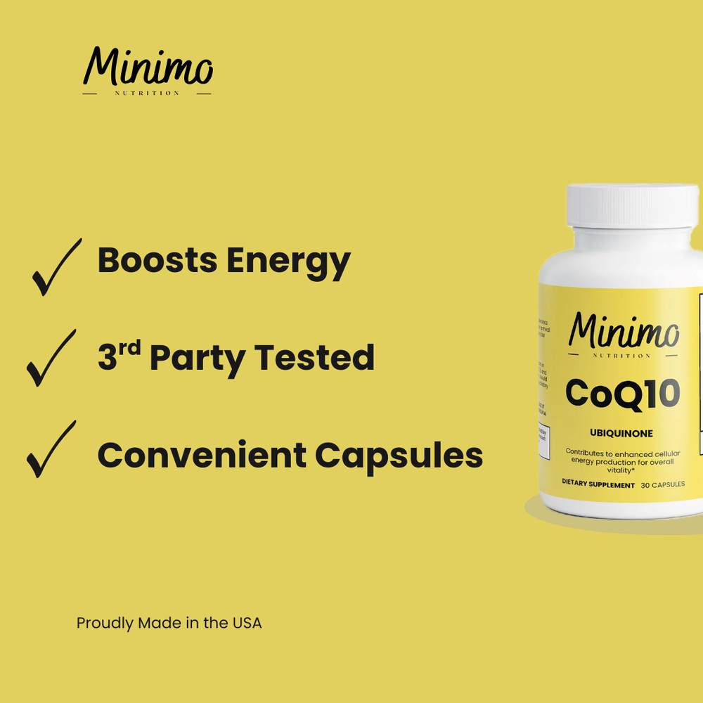 CoQ10 Ubiquinone 30 ct - Specialty supplement for energy support and heart health for babies and children.