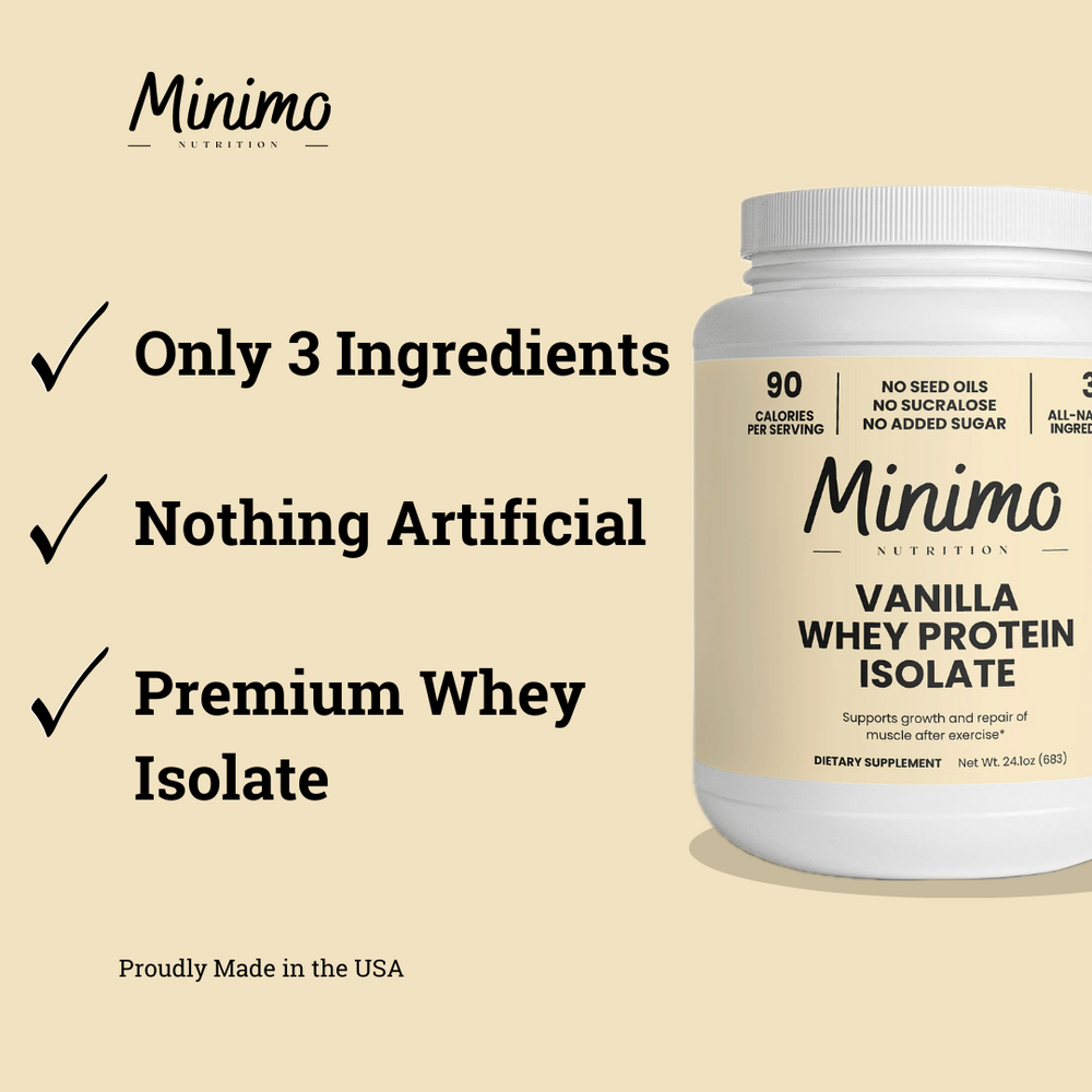 Vanilla Whey Isolate Protein Powder, 1.51 lbs - high-quality protein for babies and toddlers.