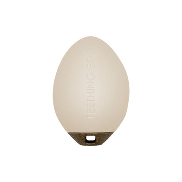 Teething Egg with Amber Inside - soothing teether for babies, designed for comfort and relief during teething.