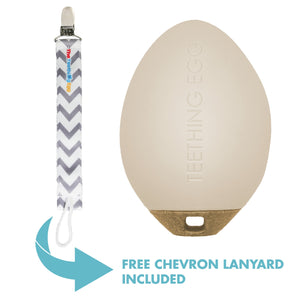 The Teething Egg with Amber Inside