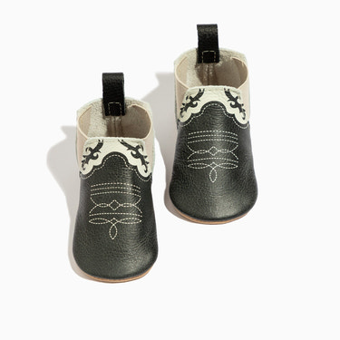 Ebony Cowboy Chelsea Boot Baby Shoe