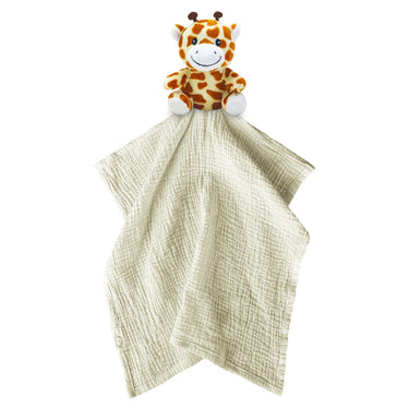 Me Lovey™ Giraffe Lovey Security Blanket for babies, soft and cuddly comfort for soothing and playtime.