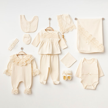 Ann Flesh Newborn Coming Home Set (11 Pcs)