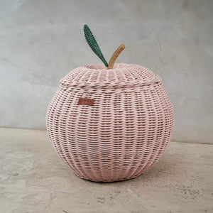 Apple Storage Basket Pink - Medium