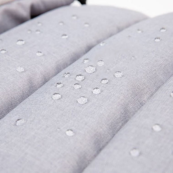 Black Arctic Organic Wool Adjustable Footmuff