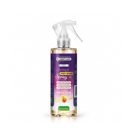 Garner's Garden Armpit Post Wash Spray Organic ACV Prep