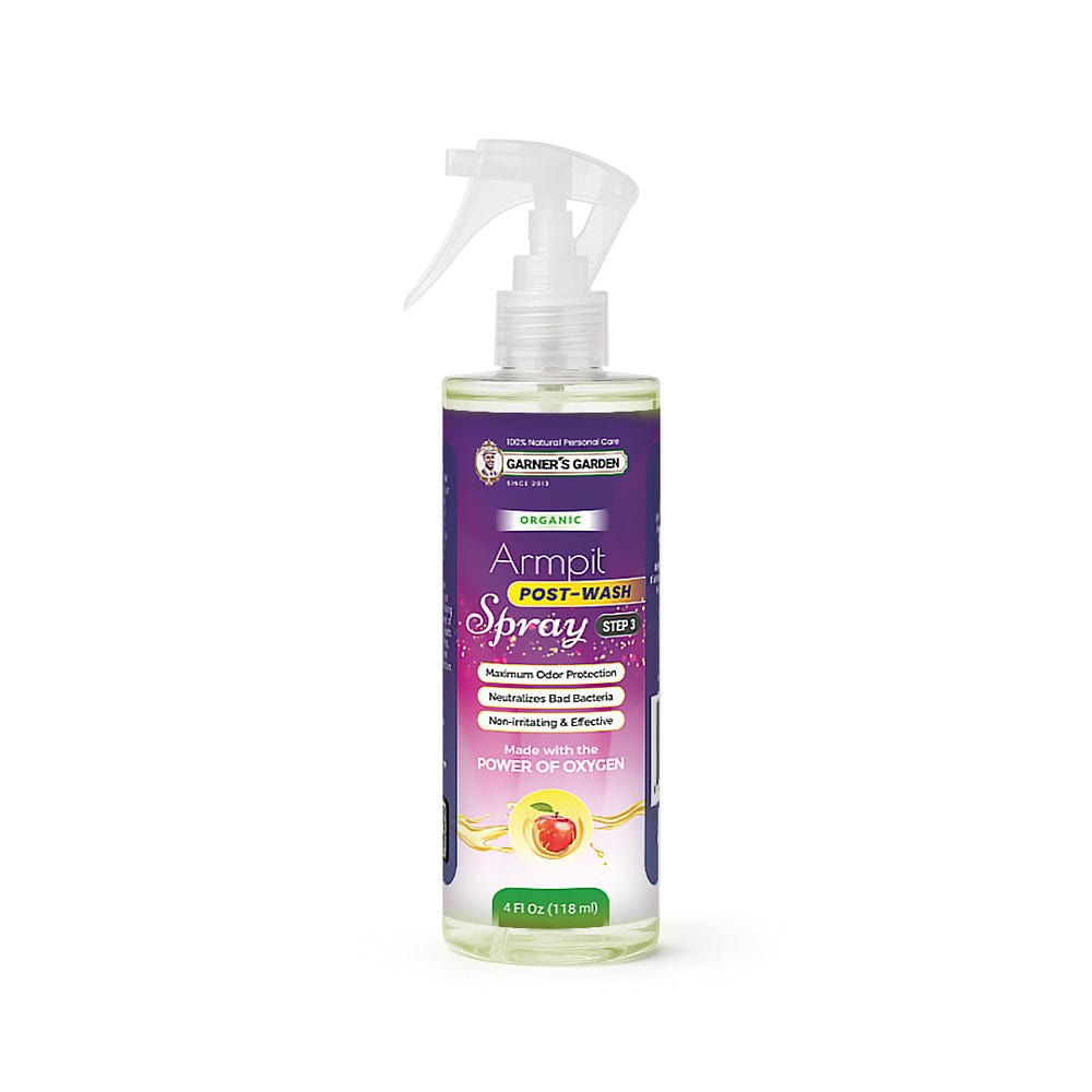 Organic Armpit Post Wash Spray - Refreshing and natural care for your underarms.