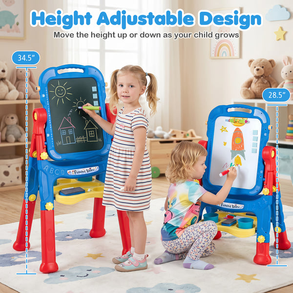 Art Easel for Kids with Adjustable Height
