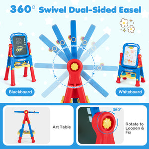 Art Easel for Kids with Adjustable Height