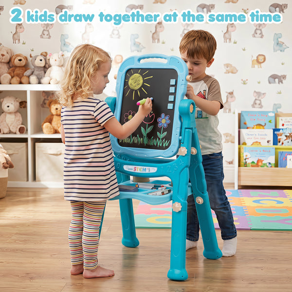 Art Easel for Kids with Adjustable Height