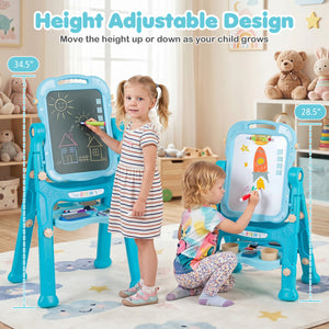 Art Easel for Kids with Adjustable Height
