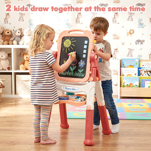 Art Easel for Kids with Adjustable Height