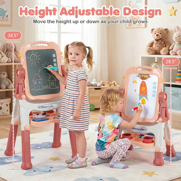 Art Easel for Kids with Adjustable Height
