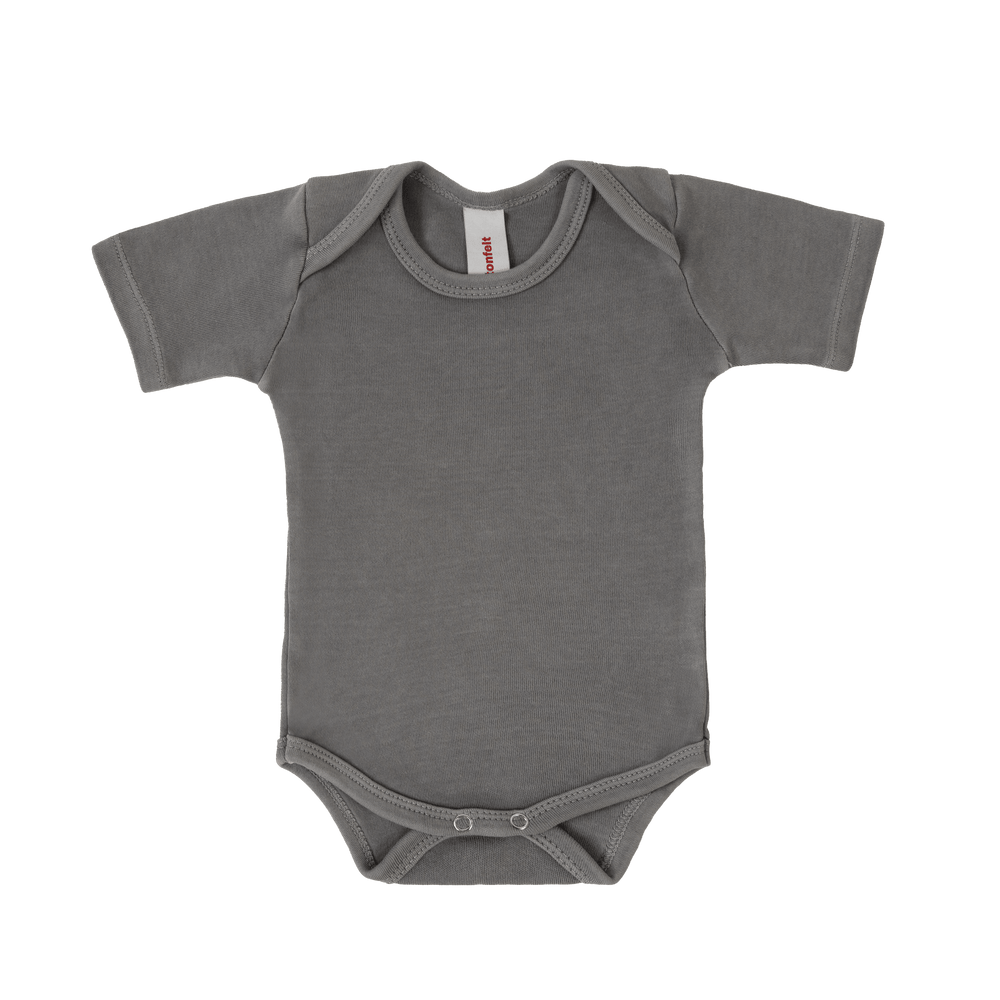 Flex Colors Premium Soft Washed Baby Bodysuit - Short sleeve, gentle comfort and stylish design for your little one.