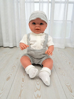 Bebenita 18" Baby Boy Doll | Unscented & Fully Clothed