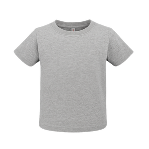 Unisex toddler short sleeve t-shirt in cottonfelt, displayed at angle 8, perfect for comfortable playtime.