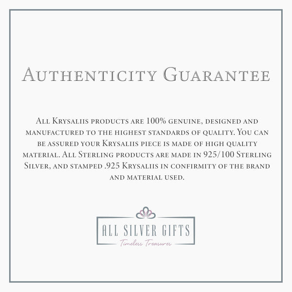Circular Terrance Sterling Silver Cufflinks by Krysaliis