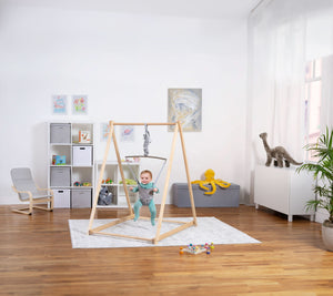 Tulip | Foldable Baby Bouncer - Beige