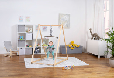 Tulip | Foldable Baby Bouncer - Beige