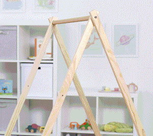 Tulip | Foldable Baby Bouncer - Beige