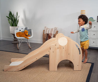 Nima Elephant Slide - Fun indoor slide for toddlers, featuring a playful elephant design for safe, imaginative play.