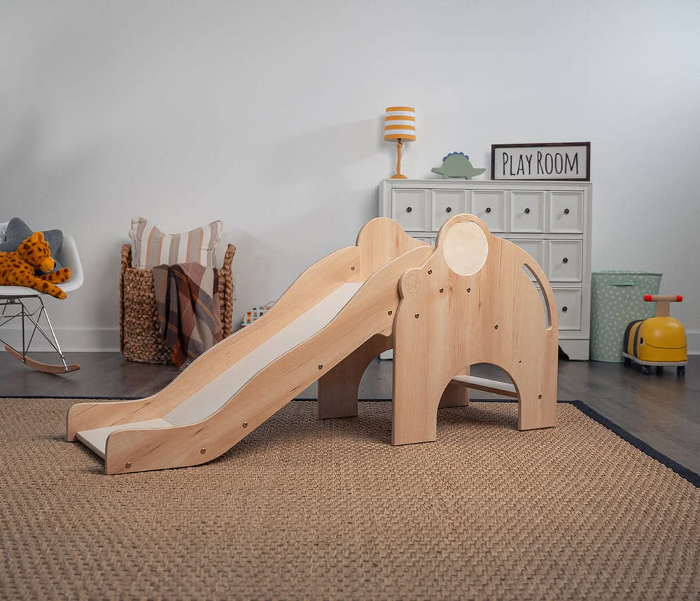 Nima Elephant Slide - Fun indoor slide for toddlers, featuring a playful elephant design for safe, imaginative play.