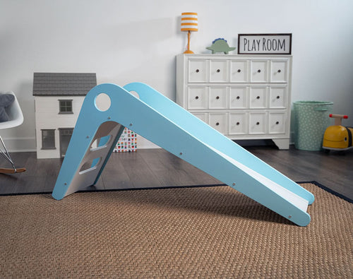 Modern toddler slide in angle 10 view, perfect for indoor playtime and safe fun for little ones.