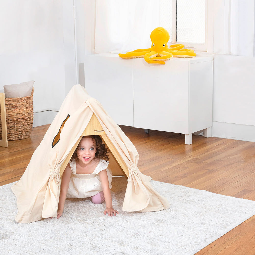 Tent cover for Hazel & Olive Pikler, perfect for playtime adventures in cozy tents and tunnels.