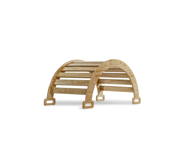 Hazel | Pikler Triangle, Slide & Rocker Set - Natural