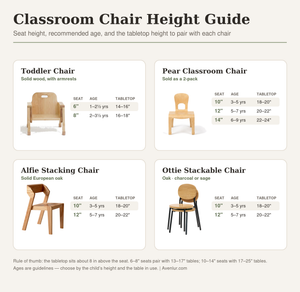 Toddler Chair - 6" Seat Height