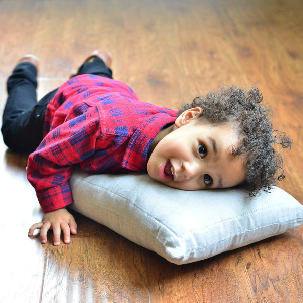 Organic Flax Linen Toddler Pillow