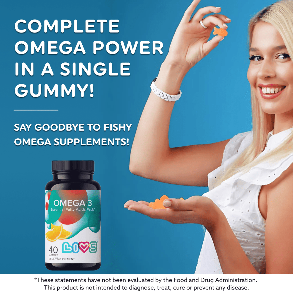 Omega 3 orange gummies for babies, promoting healthy development and essential nutrients in a tasty chewable form.