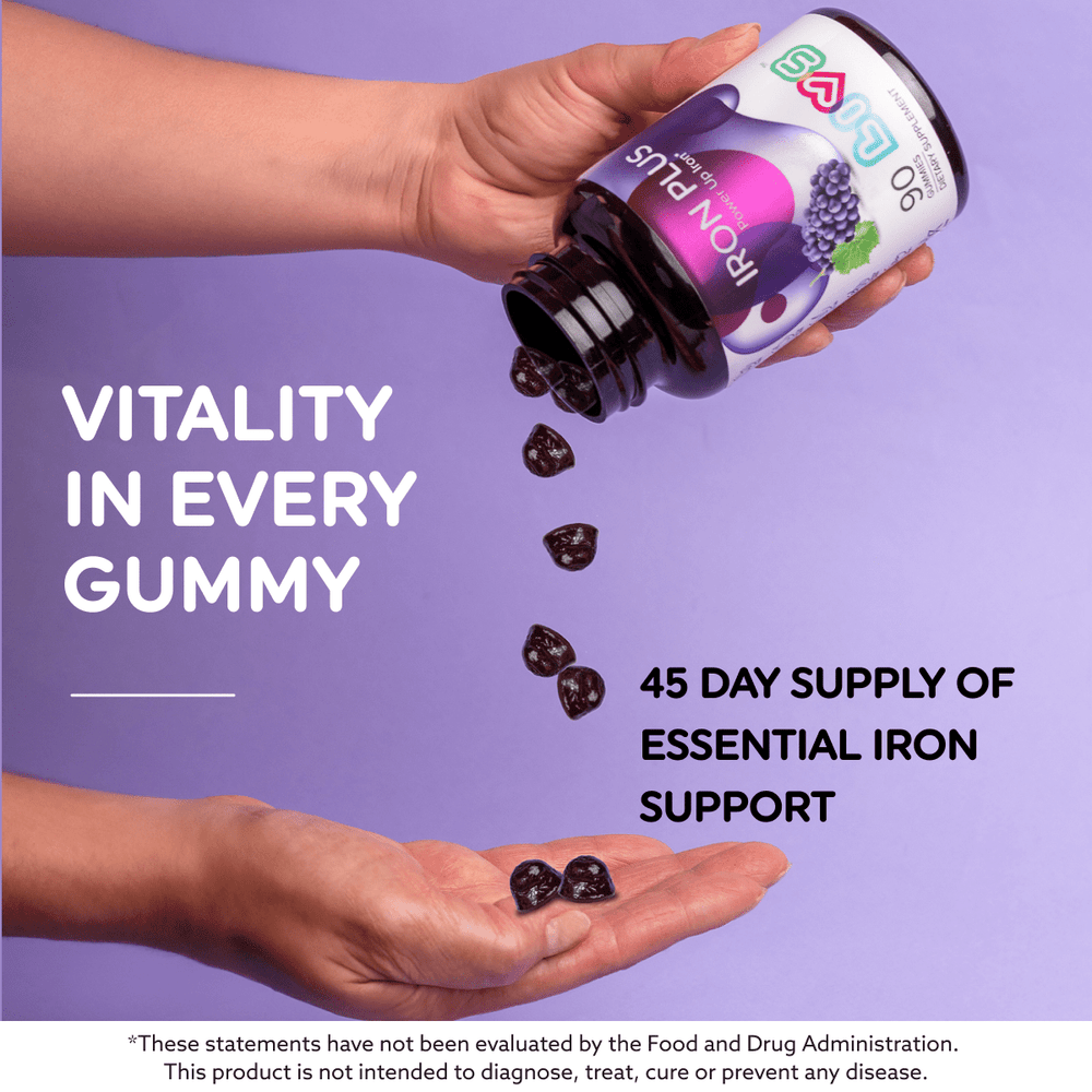 Iron Plus Grape baby product - essential iron supplement for infants and toddlers.