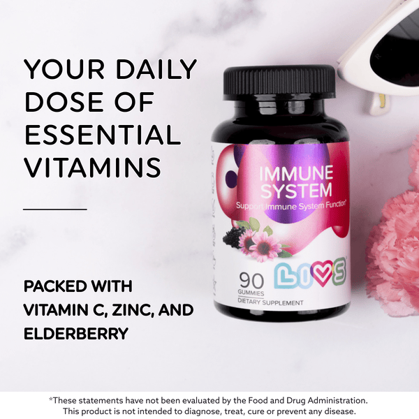 Raspberry baby immune system booster supplement, angle 2 view, promoting health and wellness for infants.
