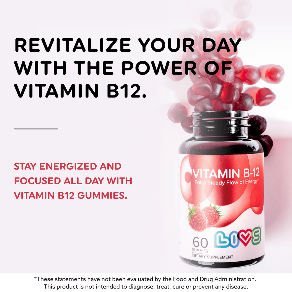Vitamin B-12 Raspberry supplement for babies - essential for growth and development.
