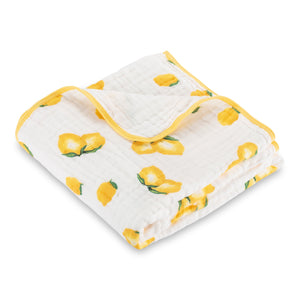 Cotton Muslin Lemon Quilt