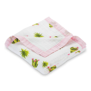 Bamboo Succulent Quilt - Stuck On You - MOOGCO Baby