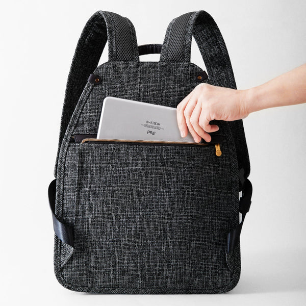 Tweed Luxe Diaper Bag Backpack