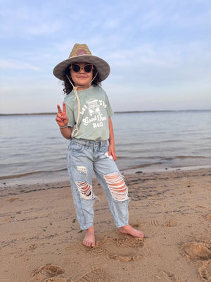 Baby Good Times T-Shirt in playful design, perfect for toddlers, showcased from angle 6.