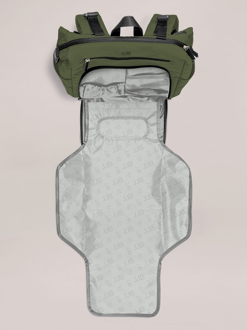 Modern Backpack Diaper Bag - Olive - MOOGCO Baby