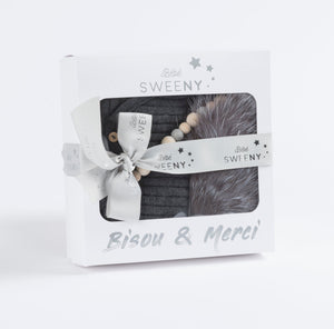 MAILLE LOVE | Boys Grey Knit Gift Set (5)