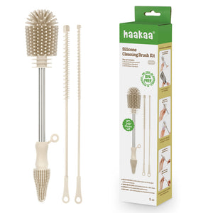Haakaa Silicone Cleaning Brush Kit