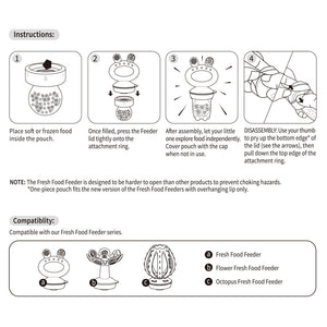 Haakaa Silicone Freeze-N-Feed Replacement Pouch 1 pk