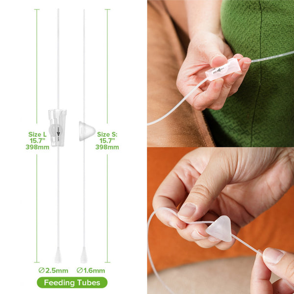 Haakaa Silicone SNS Pouch Tubes & Flow Swiches (Size S)